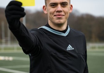 Soccer tournament with influencer referee "Qualle" in Lippstadt