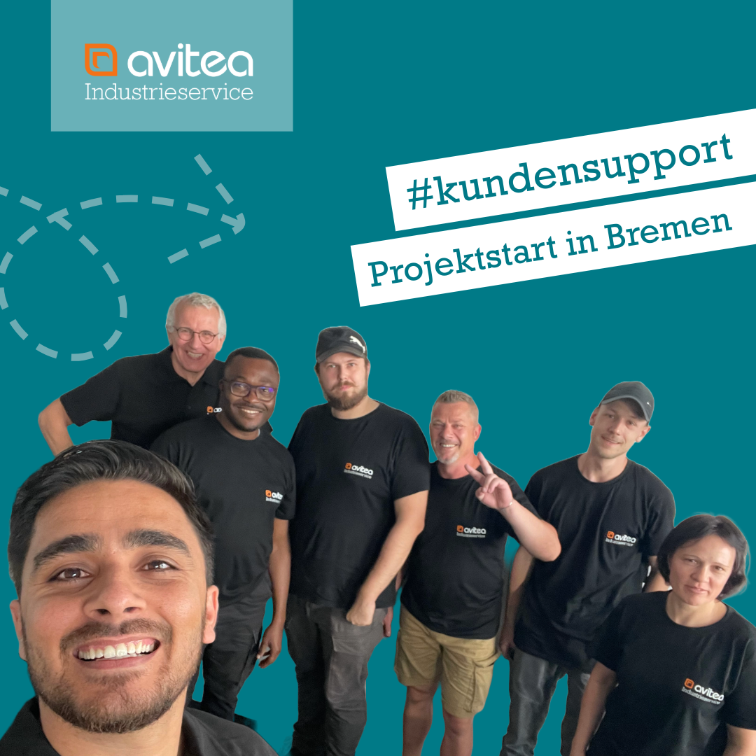Großer Projektstart bei avitea Industrieservice in Bremen!